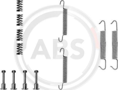 A.B.S. 0621Q - Kit d'accessoires, mâchoires de frein de stationnement www.widencarpieces.com