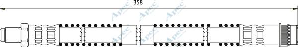 APEC HOS3003 - Flexible de frein www.widencarpieces.com