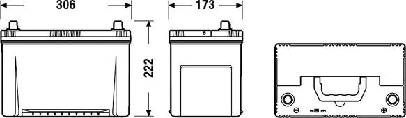DETA DA954 - Batterie de démarrage www.widencarpieces.com