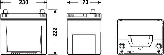 DETA DA654 - Batterie de démarrage www.widencarpieces.com