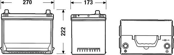DETA DA755 - Batterie de démarrage www.widencarpieces.com