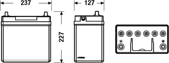 DETA DB456 - Batterie de démarrage www.widencarpieces.com