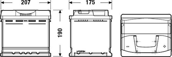 DETA DB500 - Batterie de démarrage www.widencarpieces.com