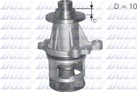 DOLZ B216 - Pompe à eau, refroidissement du moteur www.widencarpieces.com