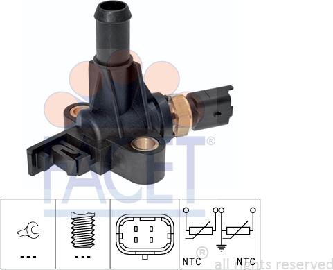 FACET 7.3359 - Sonde de température, liquide de refroidissement www.widencarpieces.com