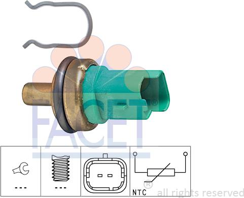 FACET 7.3292 - Sonde de température, liquide de refroidissement www.widencarpieces.com