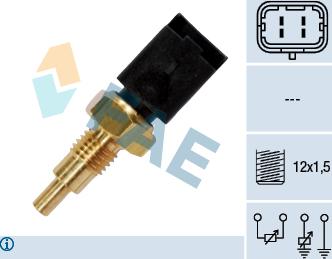FAE 33723 - Sonde de température, liquide de refroidissement www.widencarpieces.com