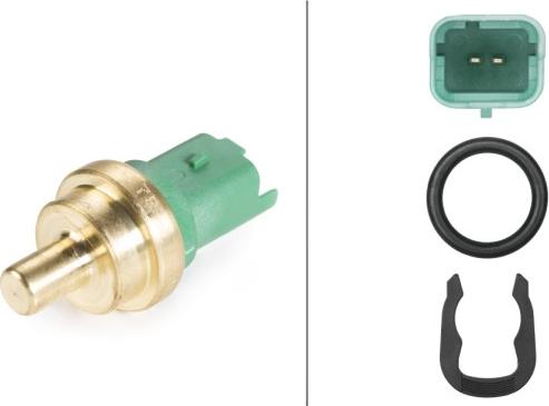HELLA 6PT 009 309-391 - Sonde de température, liquide de refroidissement www.widencarpieces.com