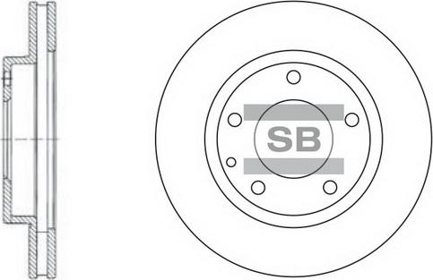 Hi-Q SD4405 - Disque de frein www.widencarpieces.com