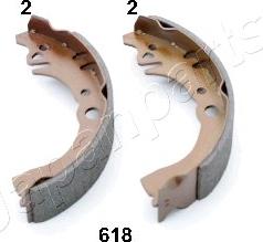 Japanparts GF-618AF - Jeu de mâchoires de frein www.widencarpieces.com