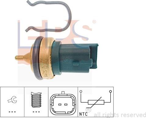 MDR EPS-1830 328 - Sonde de température, liquide de refroidissement www.widencarpieces.com