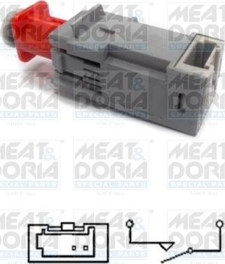 Meat & Doria 35066 - Interrupteur des feux de freins www.widencarpieces.com