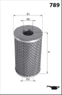 MISFAT HL019 - Filtre hydraulique, direction www.widencarpieces.com
