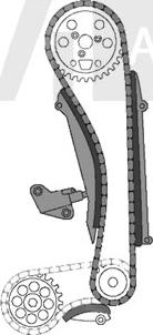 Trevi Automotive KC1014 - Kit de distribution par chaîne www.widencarpieces.com