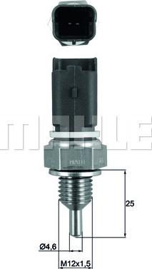 Wilmink Group WG1789656 - Sonde de température, liquide de refroidissement www.widencarpieces.com