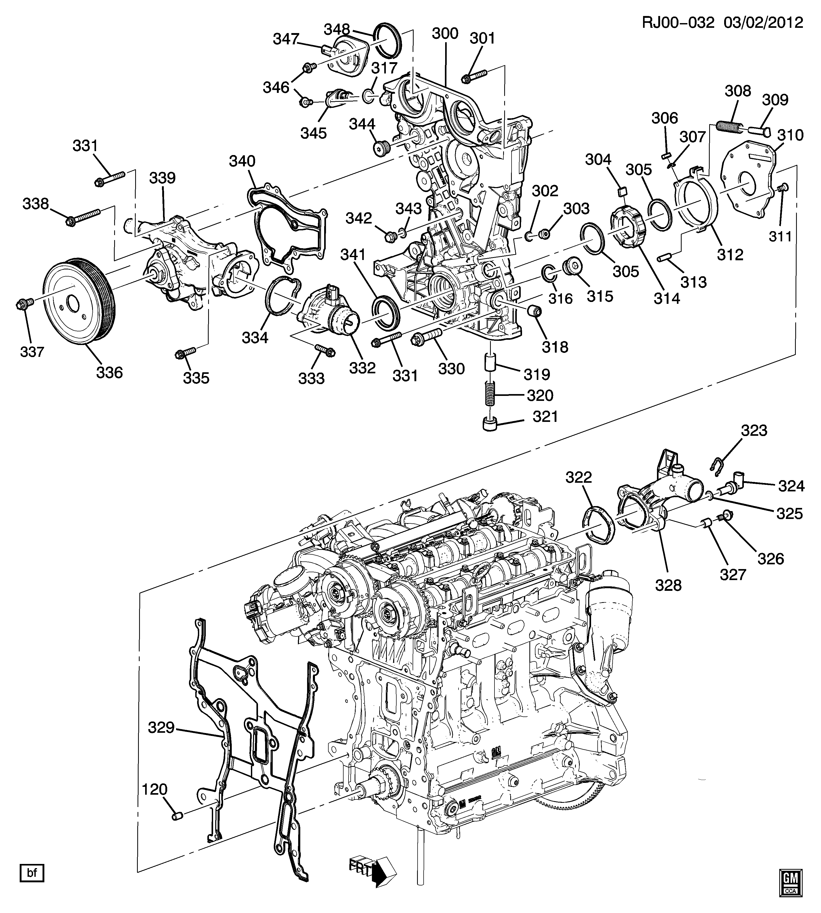 GM 55593033 - Thermostat d'eau www.widencarpieces.com