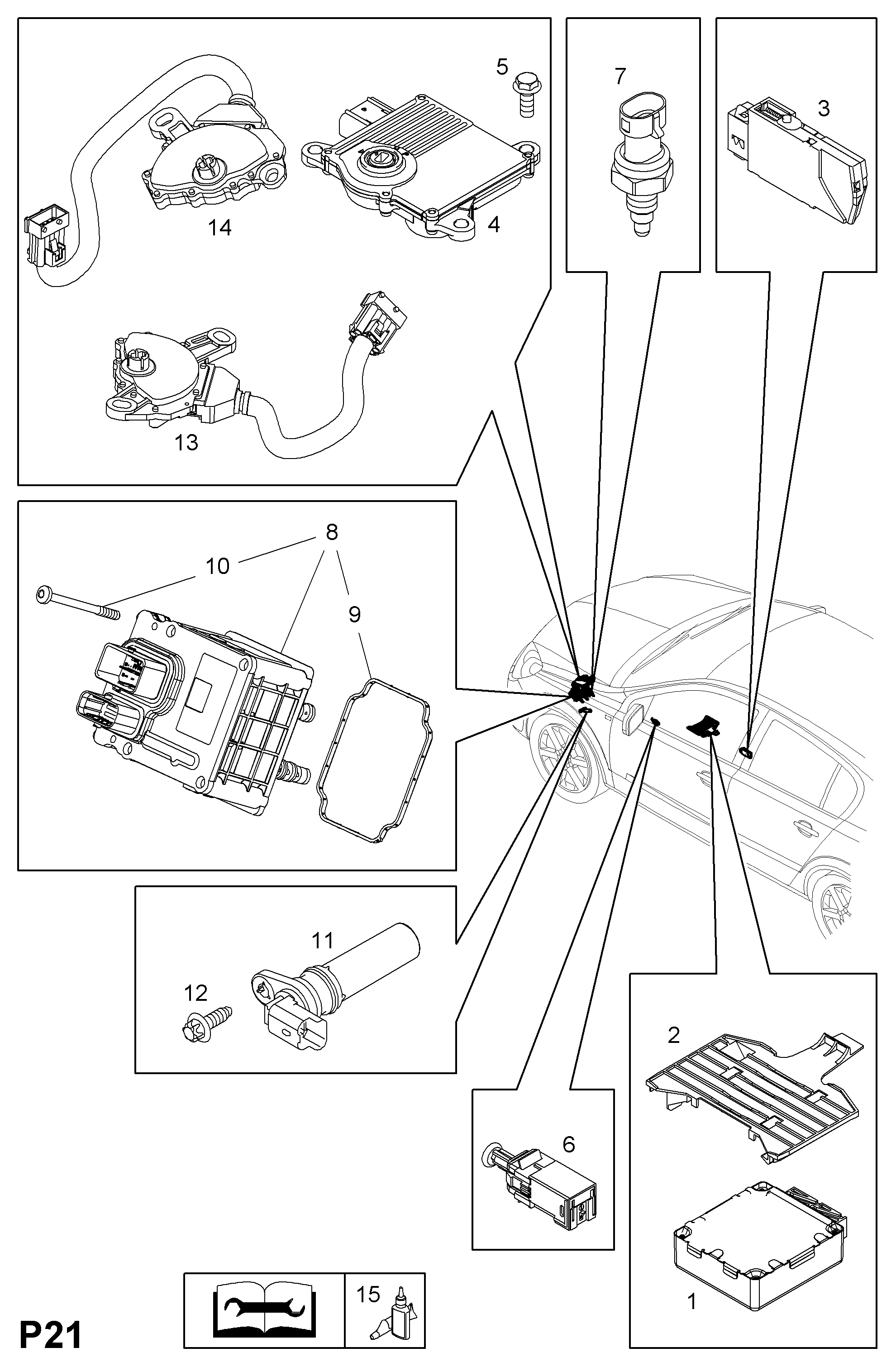GM 6239120 - Interrupteur des feux de freins www.widencarpieces.com