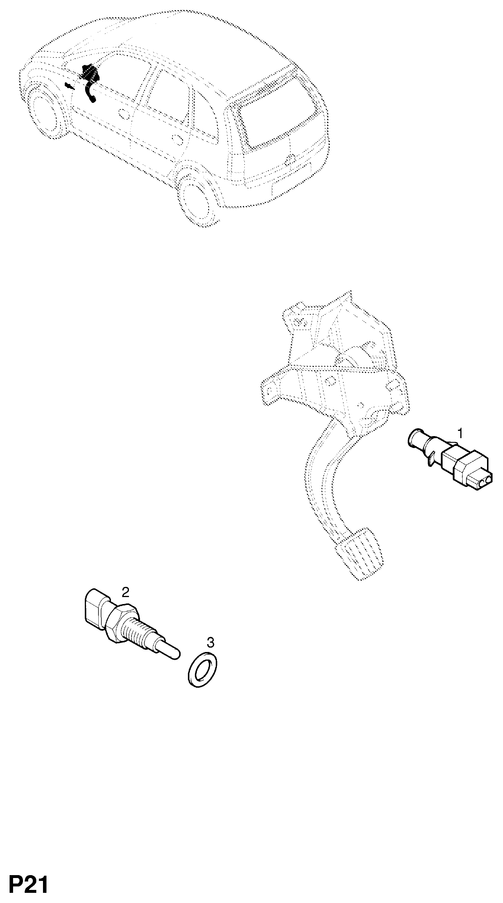 GM 6239120 - Interrupteur des feux de freins www.widencarpieces.com