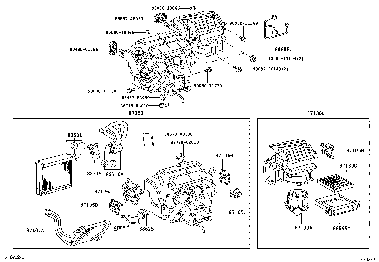 LEXUS 87139-28010 - Filtre, air de l'habitacle www.widencarpieces.com