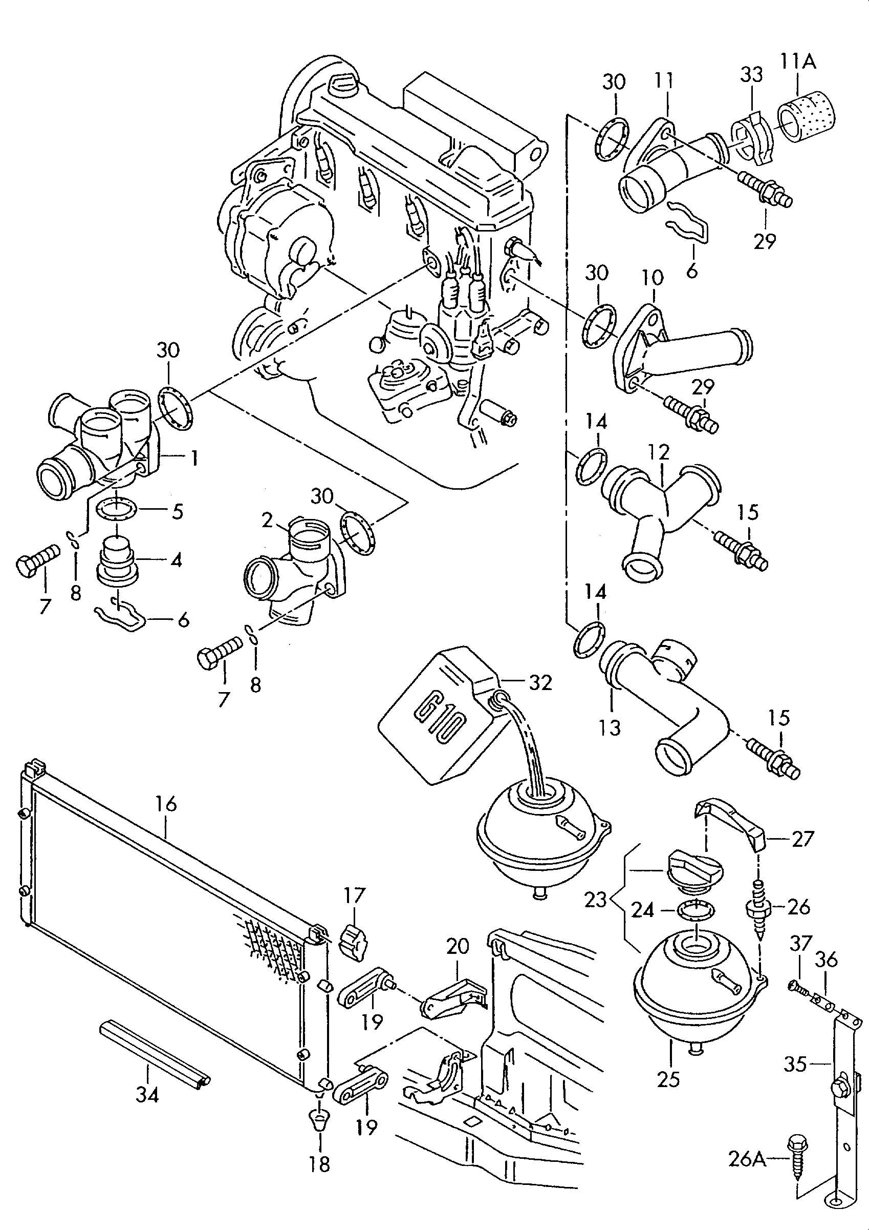 MAXGEAR 18-0019 - Bride de liquide de refroidissement www.widencarpieces.com