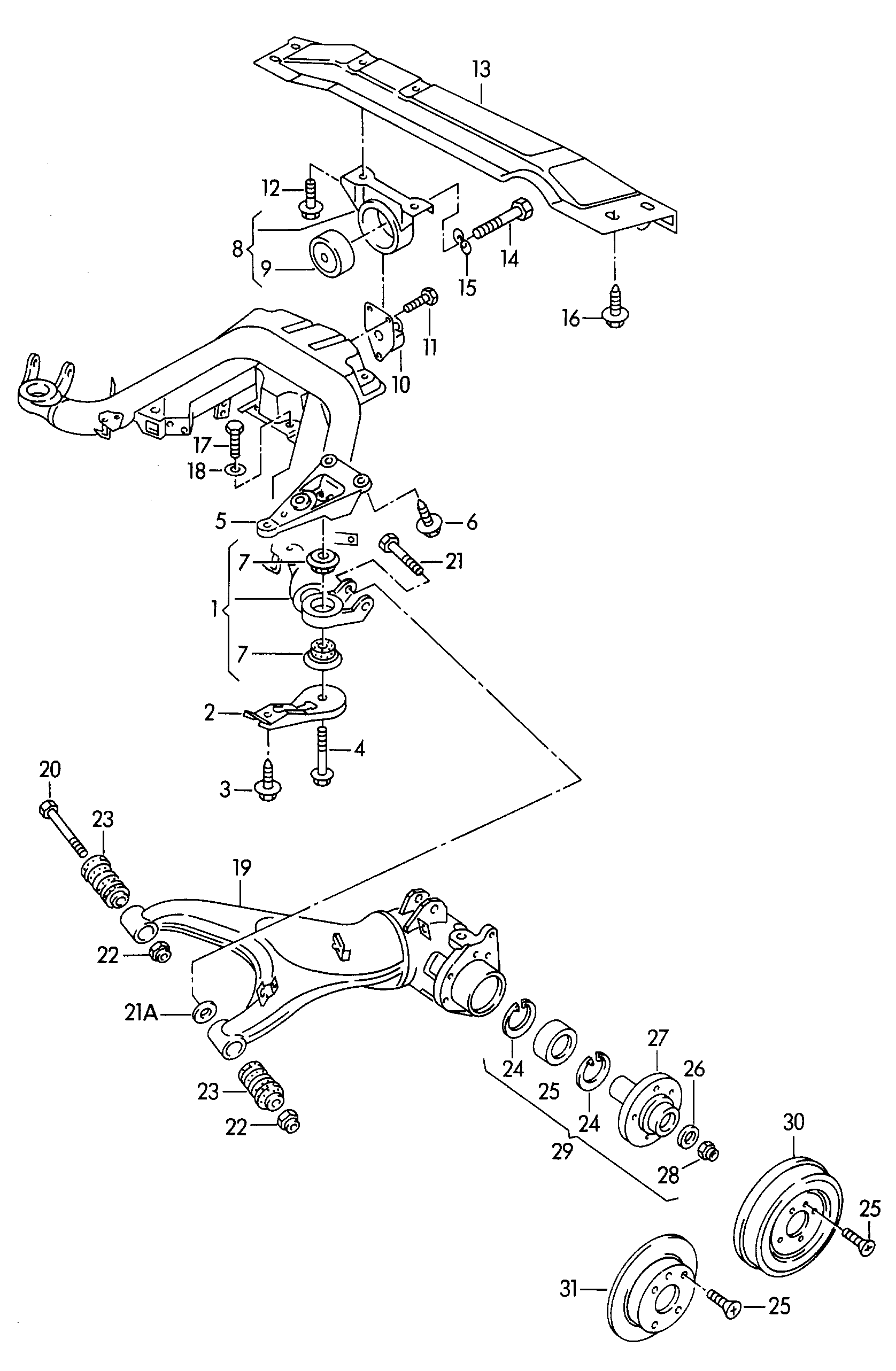 Kawe 8530 29001 - Kit de roulements de roue www.widencarpieces.com